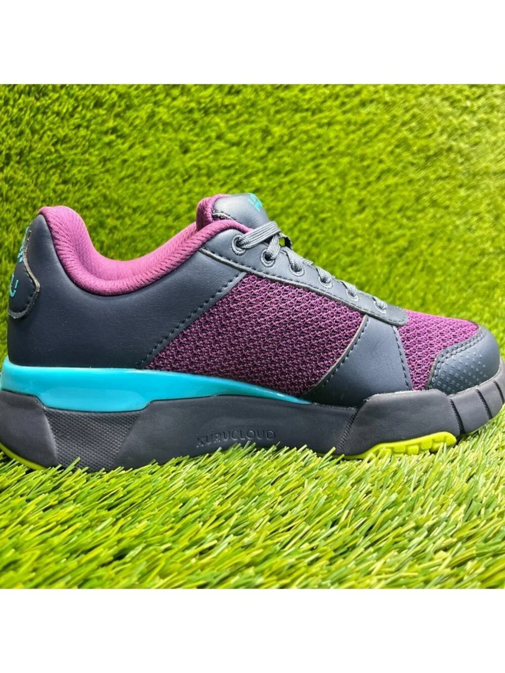 Kuru Quantum 2.0 Womens Size 5.5D Purple Blue Athletic Running Shoes Sneakers